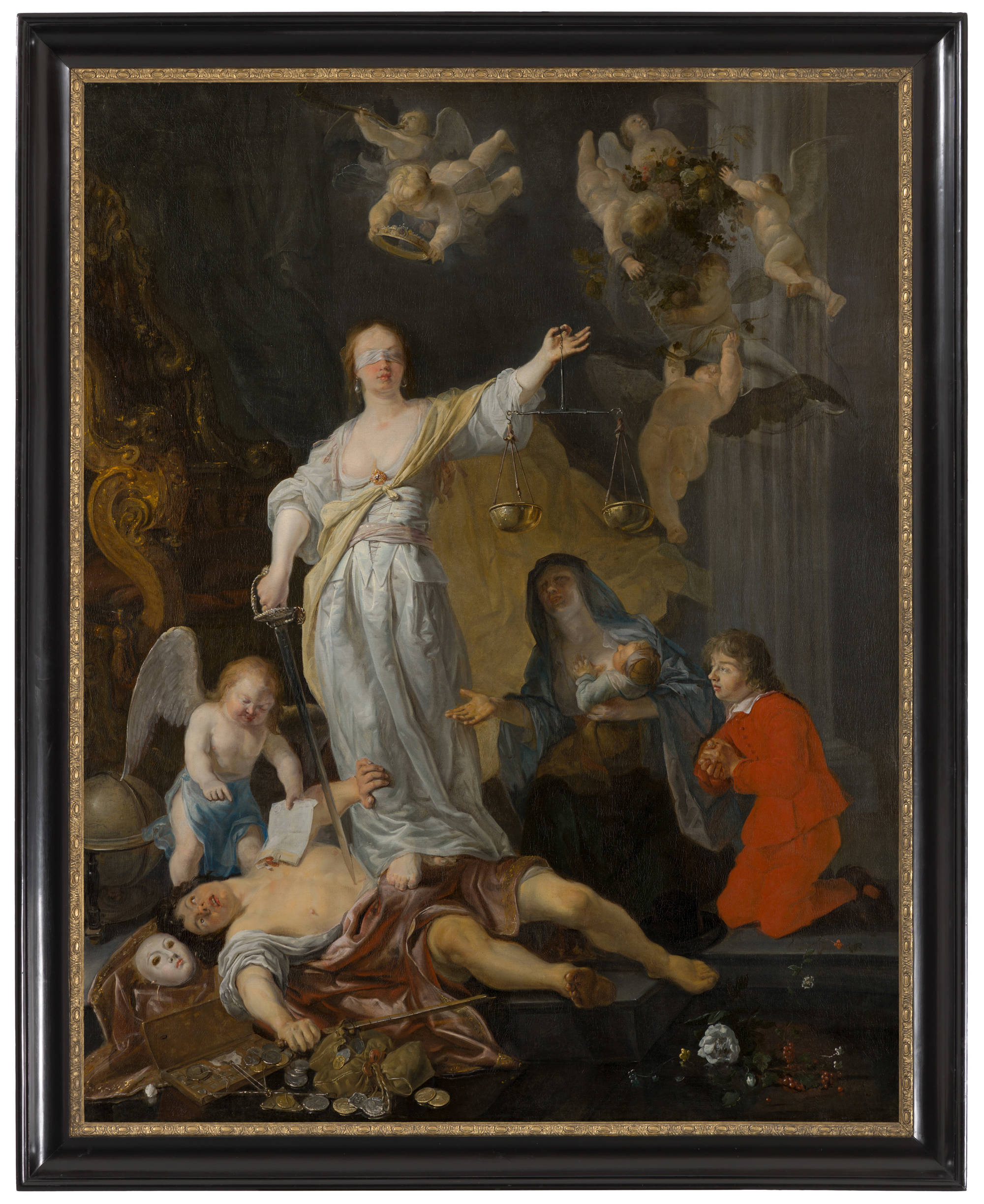 Gabriël Metsu De triomf der Gerechtigheid The Triumph of Justice