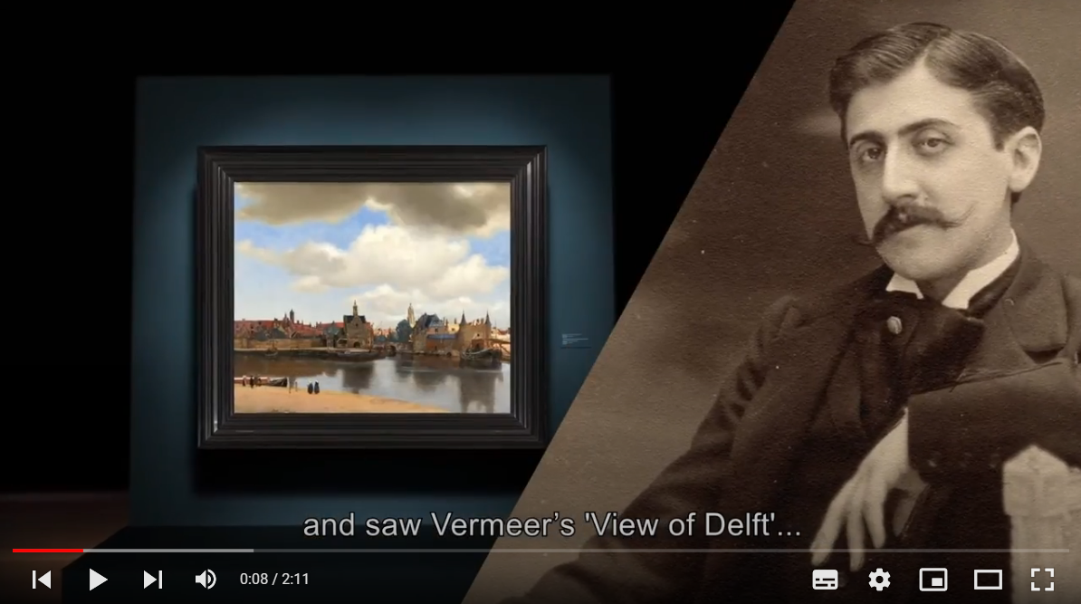 Johannes Vermeer View Of Delft Mauritshuis   Vermeer Fascinatie 