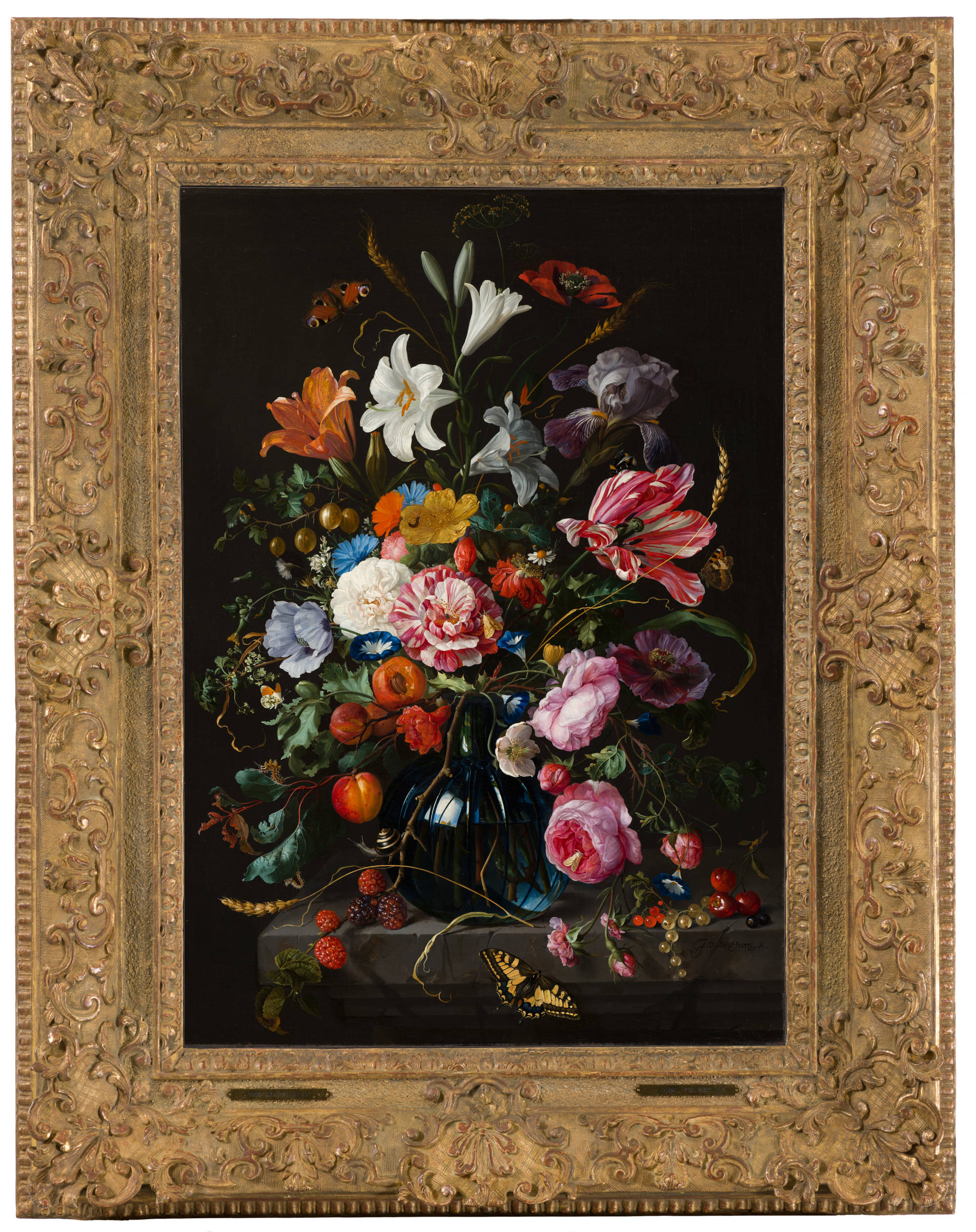Jan Davidsz de Heem Vaas met bloemen Vase of Flowers