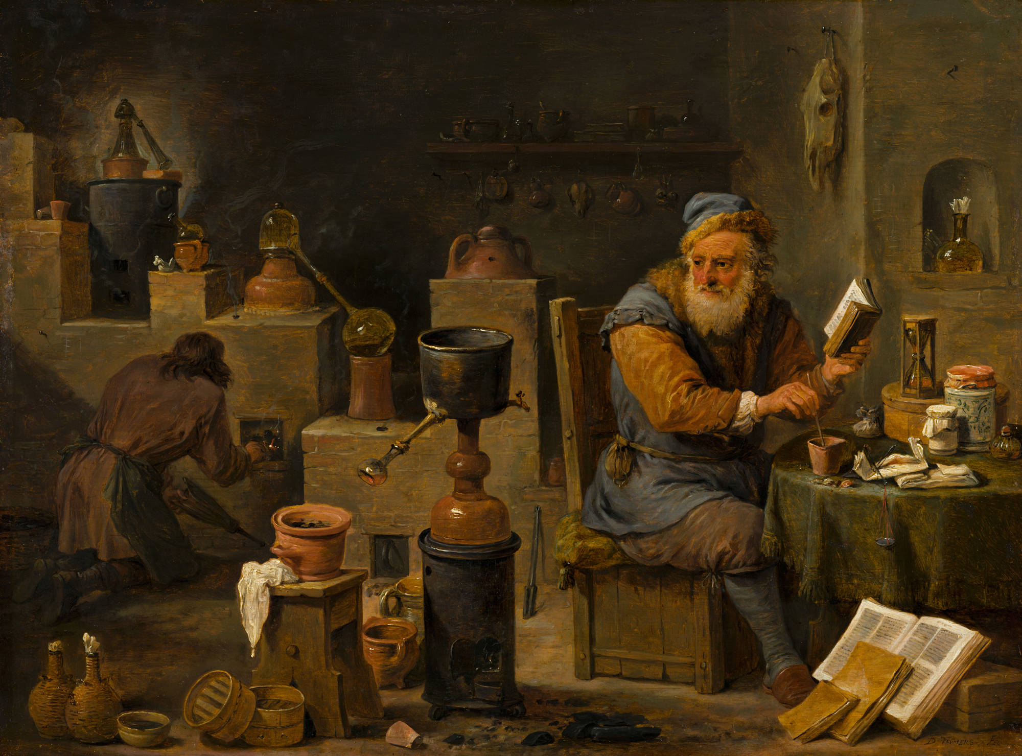 David Teniers de Jonge De alchemist